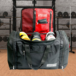 Maleta Deportiva Mochila Viaje Grande Gym Entrenamiento Laptop Ropa Cámara Zapatos Hombre Mujer Repelente Agua 10 Espacios Para 3 Snkrs 46 lts Dunker