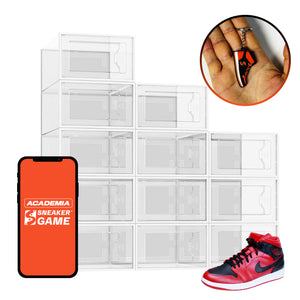 Cajas para zapatos tenis sneakers zapatera organizador transparente caja para tenis sneaker box air box