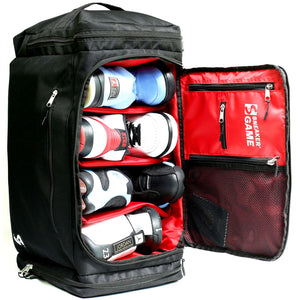 Mochila Maleta Deportiva Viaje Grande Gym Entrenamiento Laptop Ropa Cámara Zapatos Hombre Mujer Repelente Agua 11 Espacios Para 4 Snkrs 60 lts Dunker X