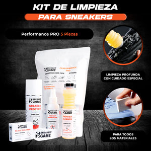 performance pro kit de limpieza de tenis sneakers zapatos limpiador de tenis limpia suelas espuma para limpiar tenis espuma limpiadora de tenis espuma para tenis limpiador para tenis limpiador de gamuza limpiador calzado sneaker game kit de limpieza para sneakers tenis zapatos sneaker game sneakergame set limpieza de tenis limpiar tenis sneakers zapatos
