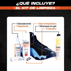 performance pro kit de limpieza de tenis sneakers zapatos limpiador de tenis limpia suelas espuma para limpiar tenis espuma limpiadora de tenis espuma para tenis limpiador para tenis limpiador de gamuza limpiador calzado sneaker game kit de limpieza para sneakers tenis zapatos sneaker game sneakergame set limpieza de tenis limpiar tenis sneakers zapatos