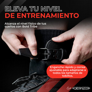 Grilletes Legend Para Tobillos Gym Glúteos Pierna Aductor Abductor Bold Tribe