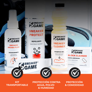 performance pro kit de limpieza de tenis sneakers zapatos limpiador de tenis limpia suelas espuma para limpiar tenis espuma limpiadora de tenis espuma para tenis limpiador para tenis limpiador de gamuza limpiador calzado sneaker game kit de limpieza para sneakers tenis zapatos sneaker game sneakergame set limpieza de tenis limpiar tenis sneakers zapatos