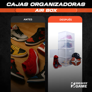 Cajas para zapatos tenis sneakers zapatera organizador transparente caja para tenis sneaker box air box
