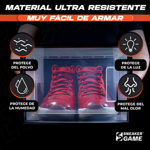 Cajas para zapatos tenis sneakers zapatera organizador transparente caja para tenis sneaker box air box