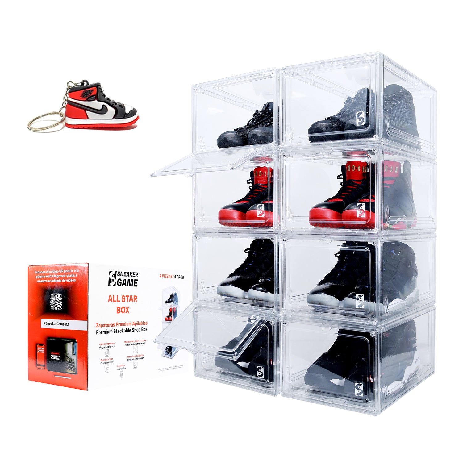 Cajas Premium Transparentes Para Tu Colección de Sneakers