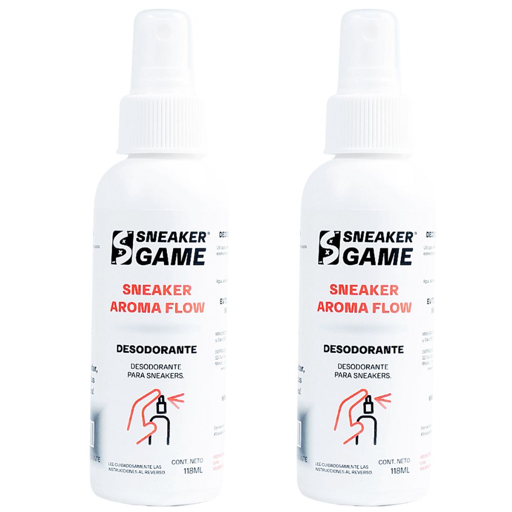 Desodorante Para Eliminar Mal Olor de Tenis Zapatos Calzado Gorras Sneakers de 118ml