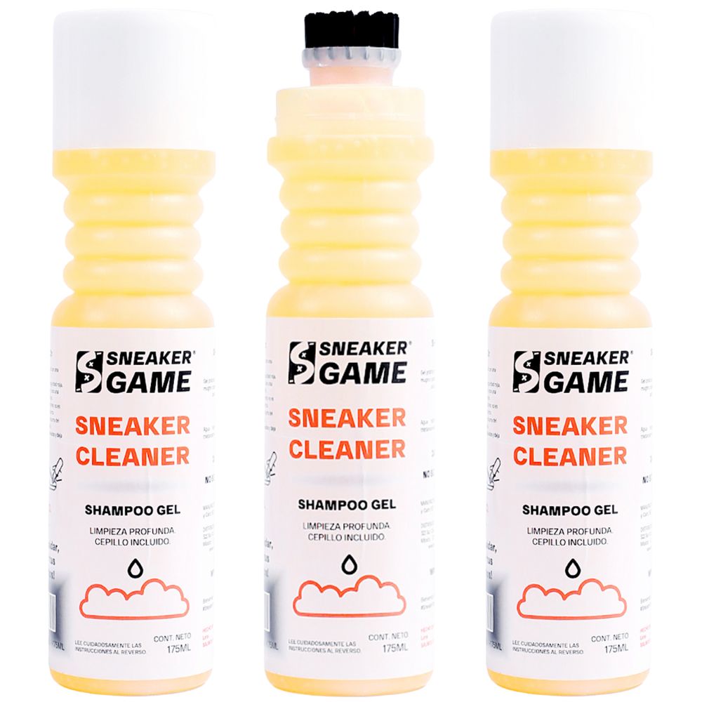 Shampoo Gel Limpieza Tenis Zapatos Sneakers Limpiador Incluye Cepillo Cantidad 175ml