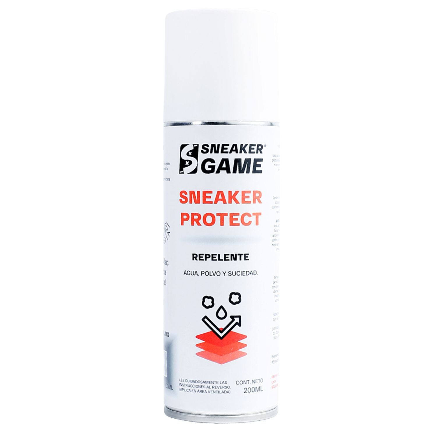 Repelente Para Tenis Zapatos Gorras Sneakers de Tela Piel Gamuza Agua Polvo Humedad 