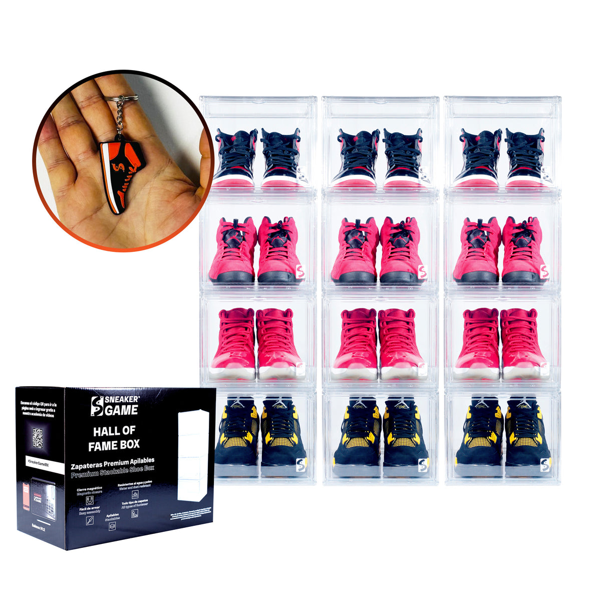 Cajas para sneakers tenis o zapatos modelo hall of fame de sneaker game mx paris servin cajas organizadoras, cajas organizadoras de plastico, cajas organizadoras plasticas, cajas plasticas organizadoras, cajas organizadoras para closet, cajas organizadoras de zapatos,