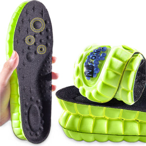 Plantillas ortopédicas deportivas para zapatos tenis sneakers fascitis plantar pie plano memory foam descanso