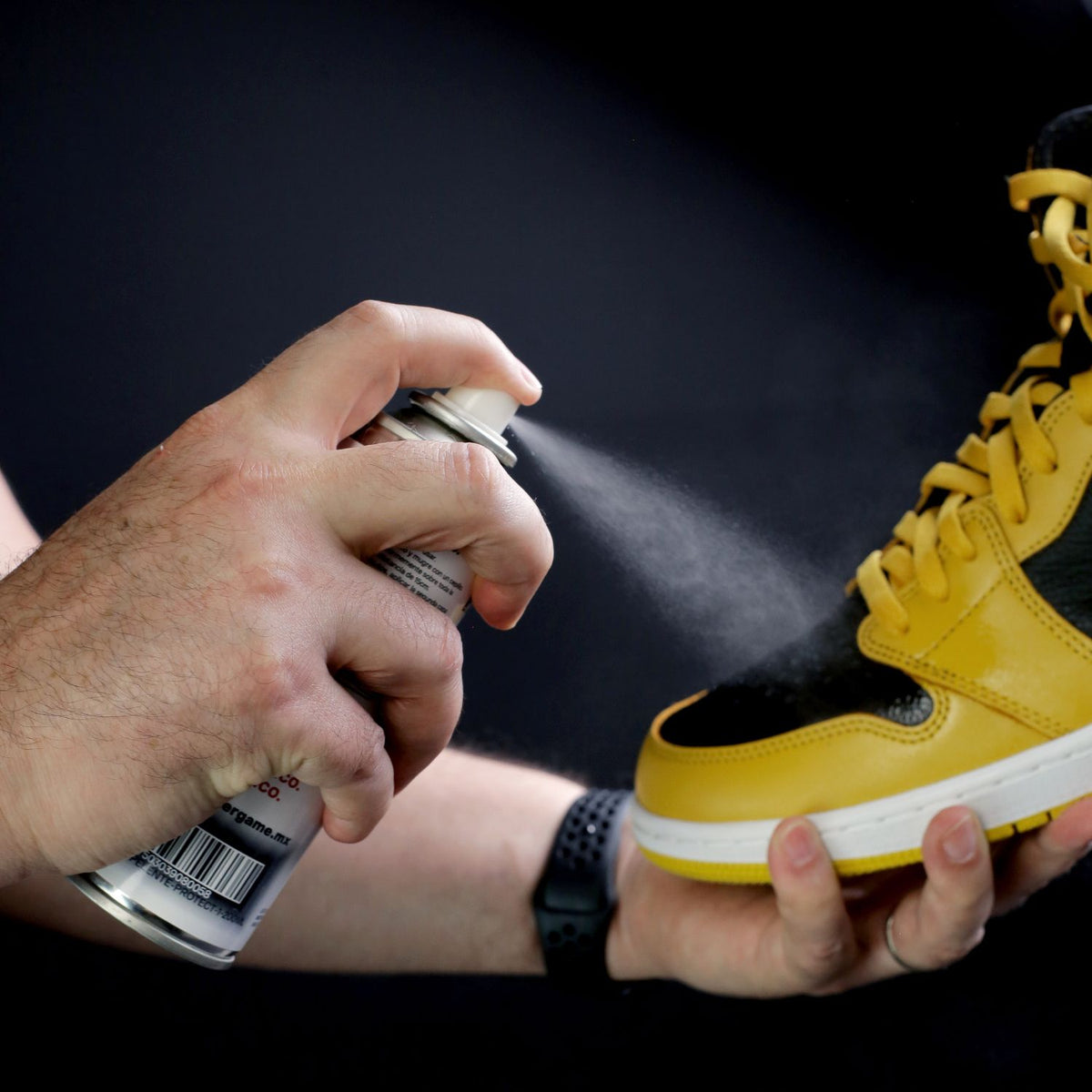 Repelente Para Tenis Zapatos Gorras Sneakers de Tela Piel Gamuza Agua Polvo Humedad 