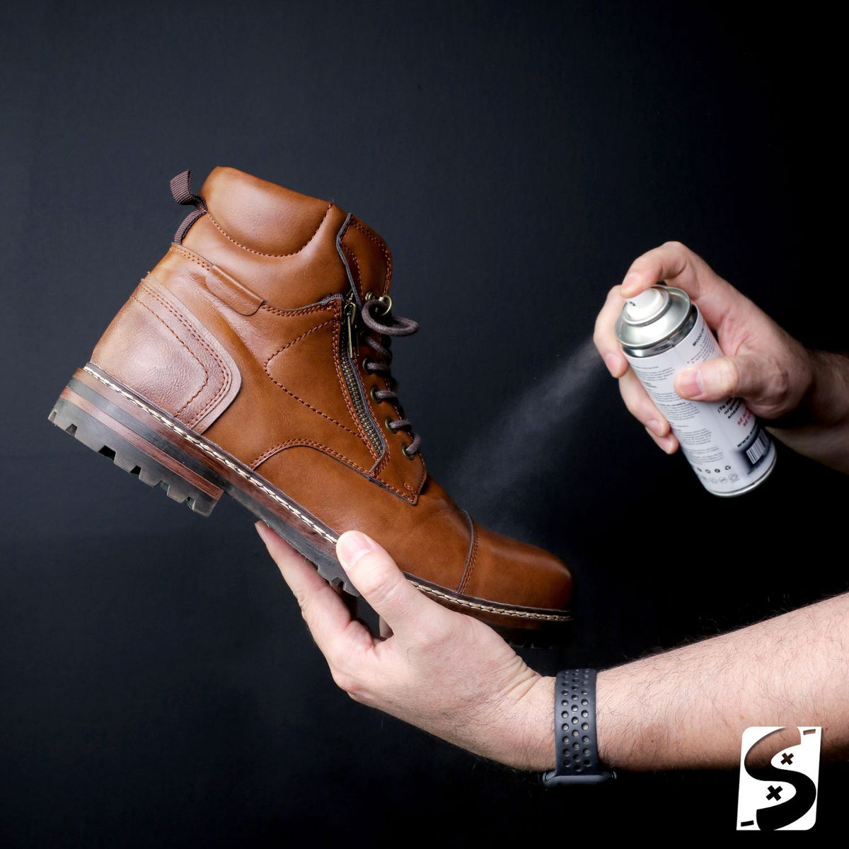 Repelente Para Tenis Zapatos Gorras Sneakers de Tela Piel Gamuza Agua Polvo Humedad 