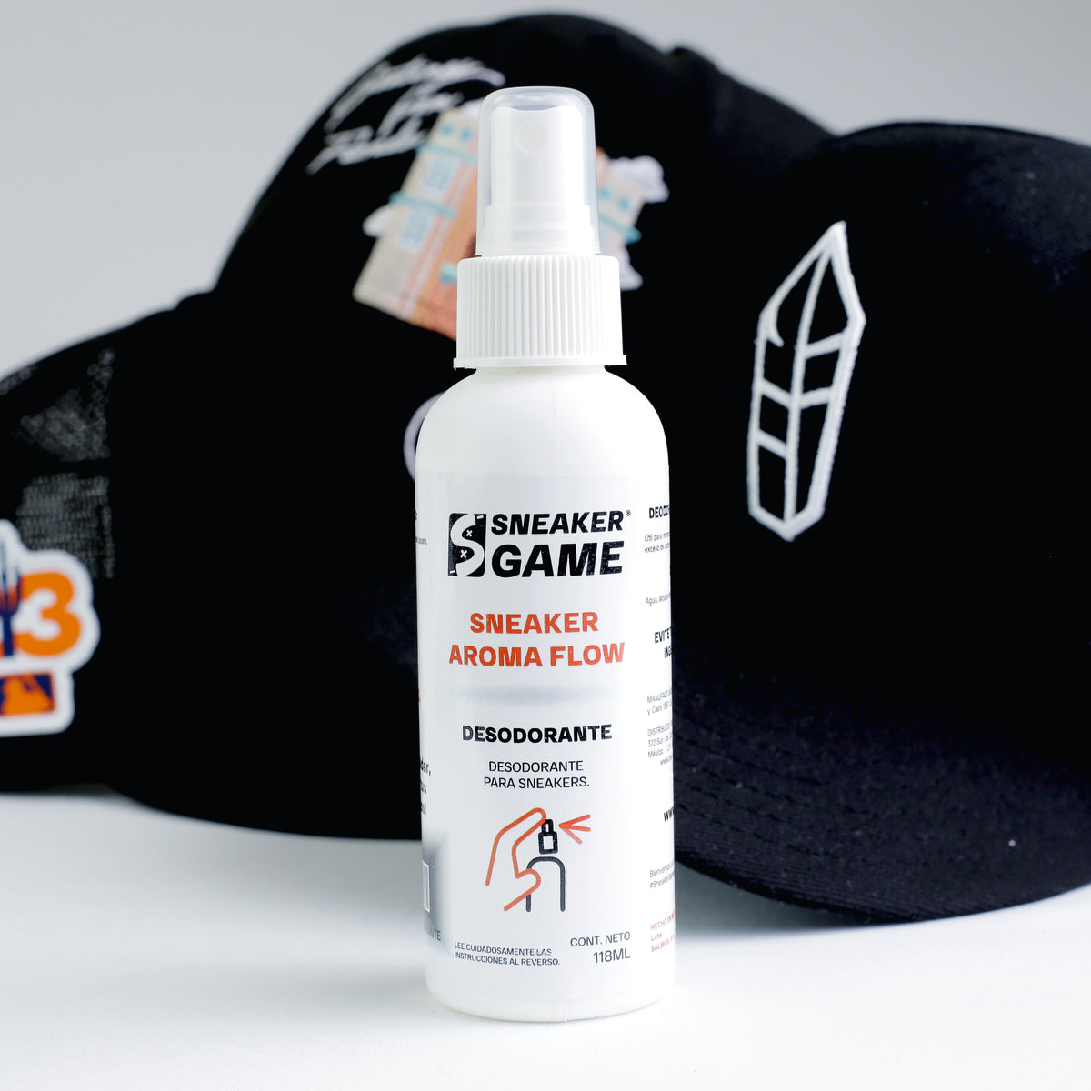 Desodorante Para Eliminar Mal Olor de Tenis Zapatos Calzado Gorras Sneakers de 118ml