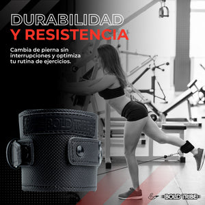 Grilletes Legend Para Tobillos Gym Glúteos Pierna Aductor Abductor Bold Tribe