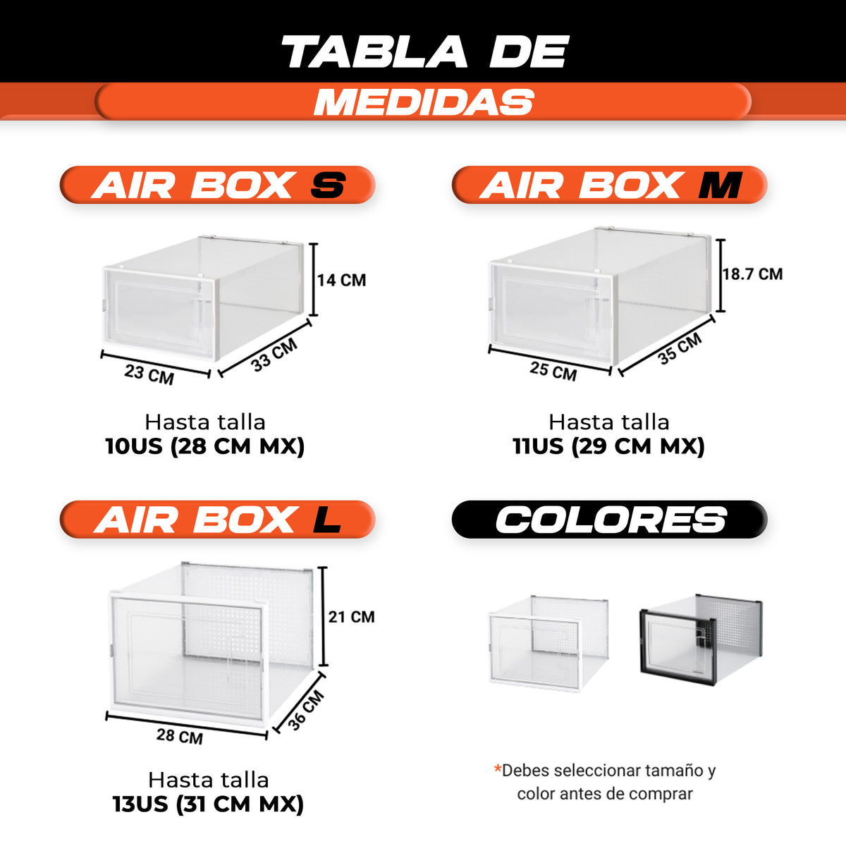 Cajas para zapatos tenis sneakers zapatera organizador transparente caja para tenis sneaker box air box