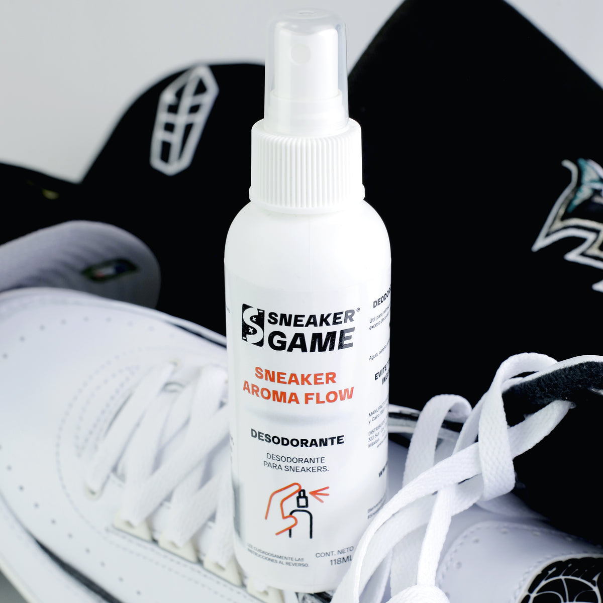 Desodorante Para Eliminar Mal Olor de Tenis Zapatos Calzado Gorras Sneakers de 118ml