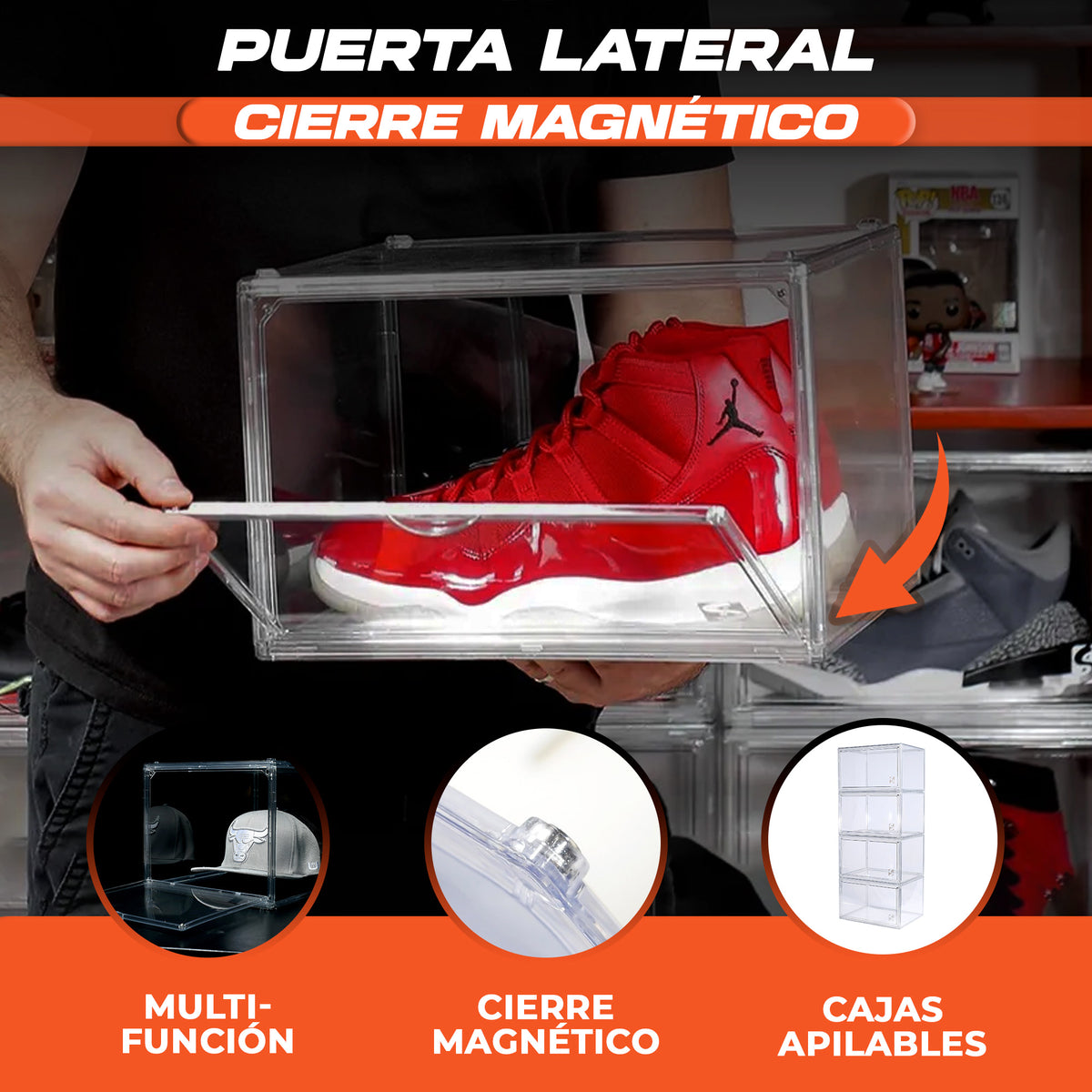 Cajas para sneakers tenis o zapatos modelo hall of fame de sneaker game mx paris servin cajas organizadoras, cajas organizadoras de plastico, cajas organizadoras plasticas, cajas plasticas organizadoras, cajas organizadoras para closet, cajas organizadoras de zapatos,