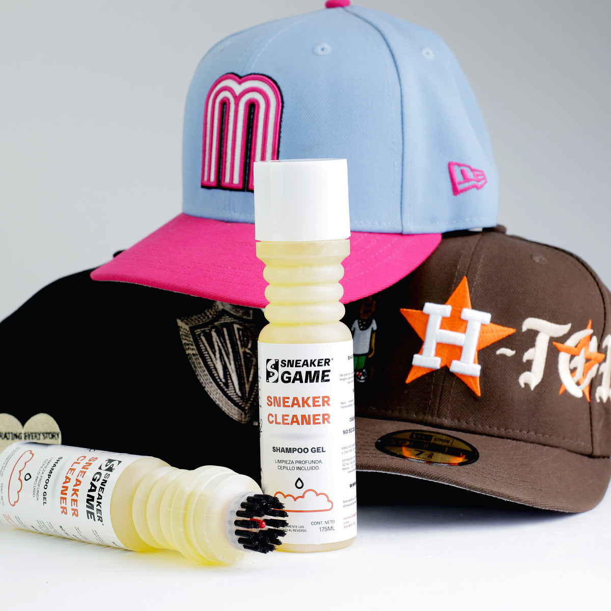 Shampoo Gel Limpieza Tenis Zapatos Sneakers Limpiador Incluye Cepillo Cantidad 175ml