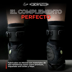 Grilletes Legend Para Tobillos Gym Glúteos Pierna Aductor Abductor Bold Tribe