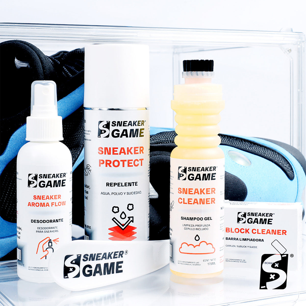 Shampoo Gel Limpieza Tenis Zapatos Sneakers Limpiador Incluye Cepillo Cantidad 175ml