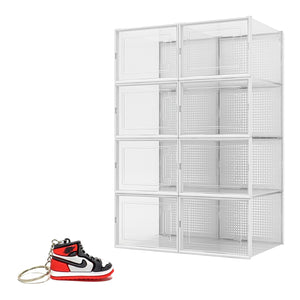 Cajas para zapatos tenis sneakers zapatera organizador transparente caja para tenis sneaker box air box
