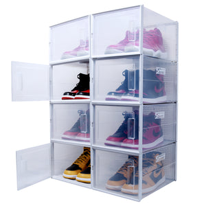 Cajas para zapatos tenis sneakers zapatera organizador transparente caja para tenis sneaker box air box