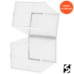 Cajas para zapatos tenis sneakers zapatera organizador transparente caja para tenis sneaker box air box