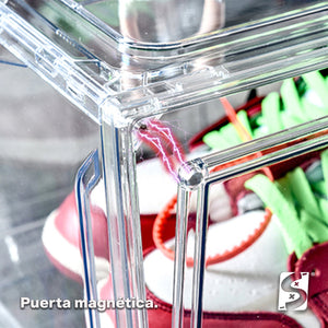 cajas tarnsparentes para sneaker, zapatos y tenis, all star box de sneaker game mx
