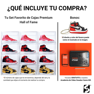 Cajas para sneakers tenis o zapatos modelo hall of fame de sneaker game mx paris servin cajas organizadoras, cajas organizadoras de plastico, cajas organizadoras plasticas, cajas plasticas organizadoras, cajas organizadoras para closet, cajas organizadoras de zapatos,