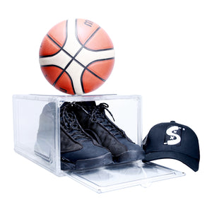cajas tarnsparentes para sneaker, zapatos y tenis, all star box de sneaker game mx