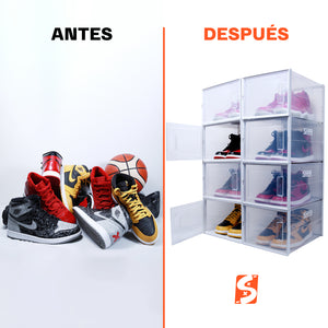 Cajas Organizadoras Transparentes Para Sneakers - ®